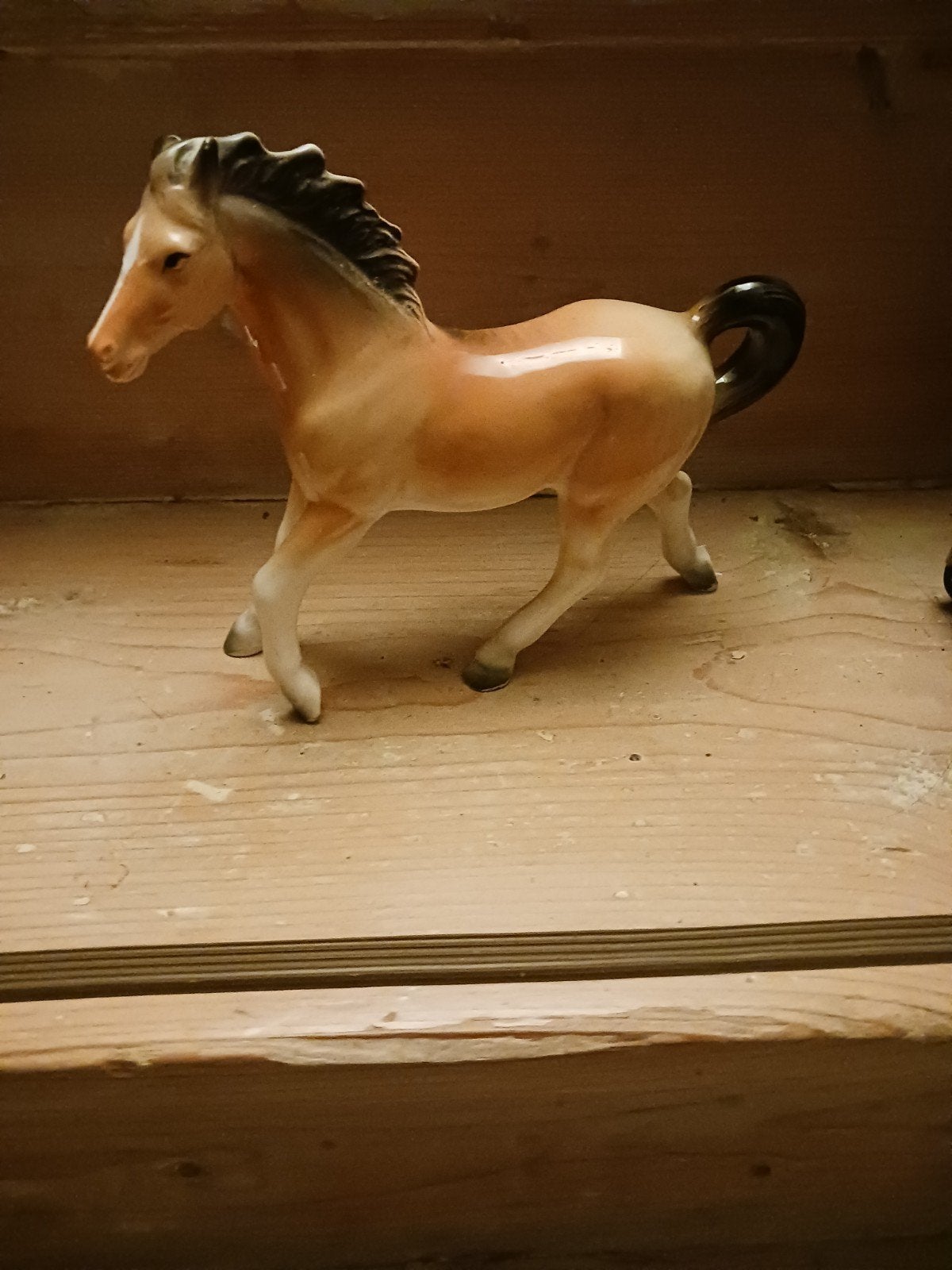Porselein galopperend paard, Ophalen of Verzenden, Zo goed als nieuw, Dier