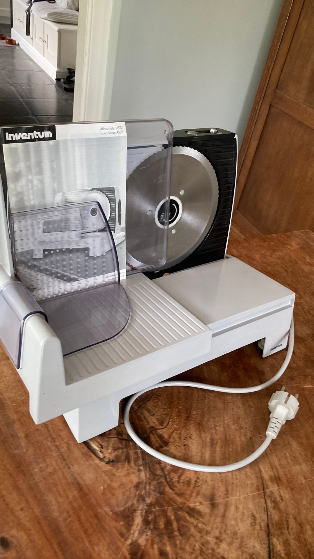 Inventum AS20 allessnijder electrische vlees snijmachine, Ophalen of Verzenden
