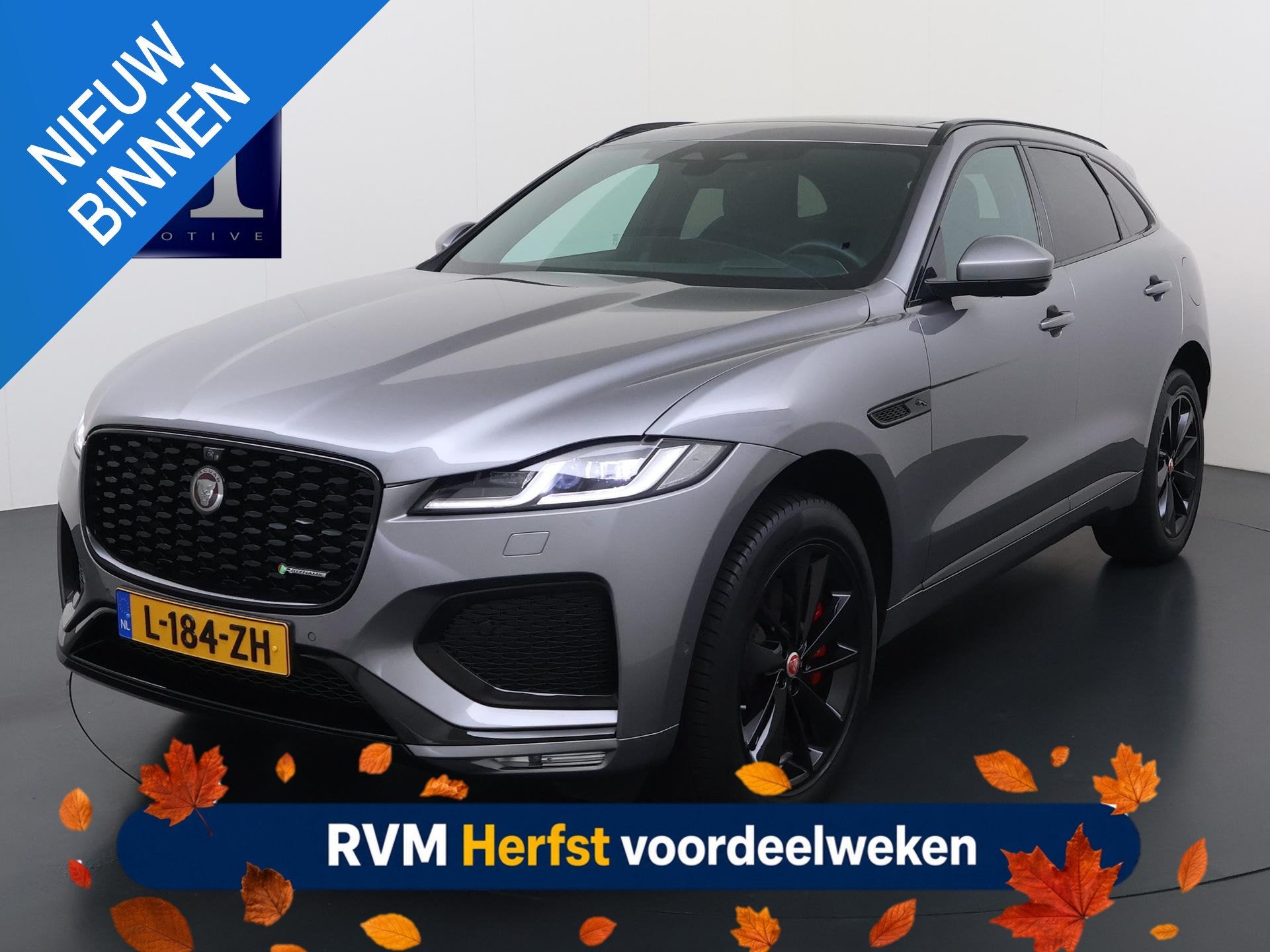 Jaguar F-PACE 2.0 P400e PHEV HSE VAN: 40.900,- VOOR: 38.877,, Automaat, 404 pk, Gebruikt, 4 cilinders