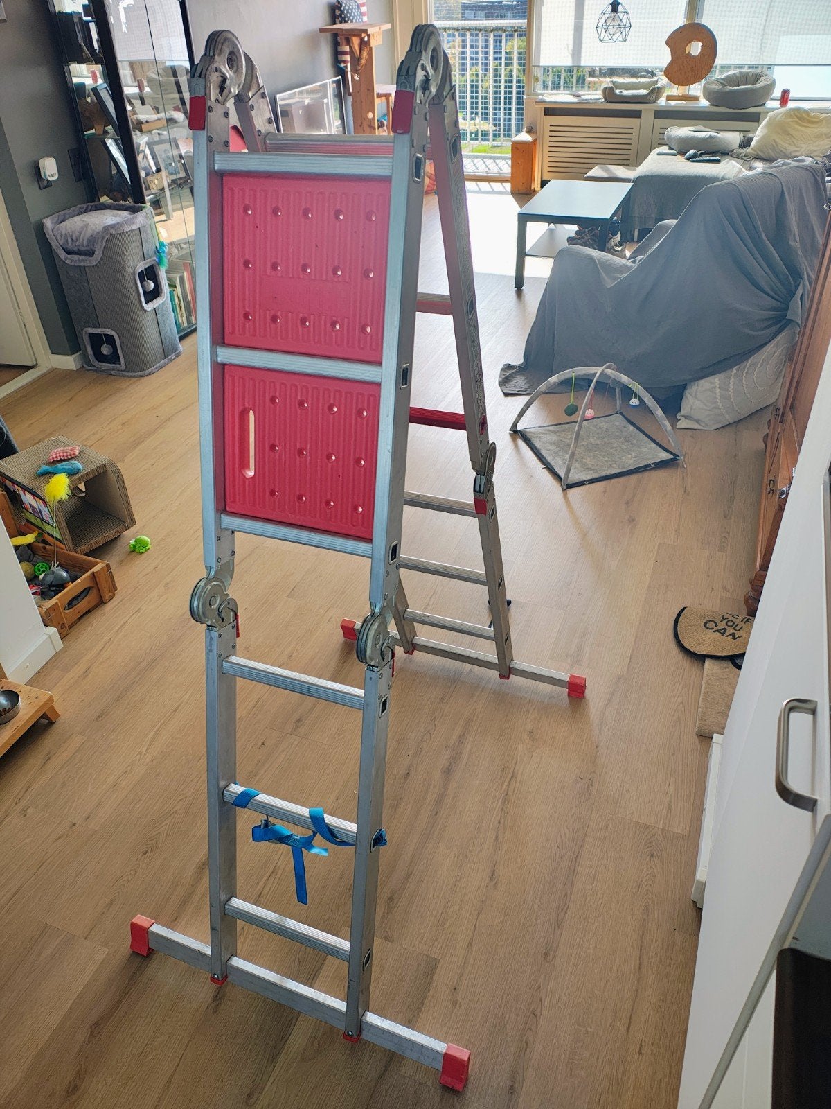 Altrex Varitrex Plus vouwladder / kamersteiger 4x3 sporten, Ophalen, Gebruikt, Ladder, Opvouwbaar of Inschuifbaar