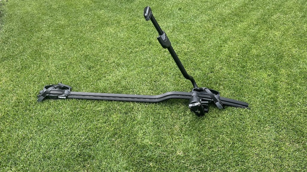 Thule ProRide 598 Black -dakfietsdrager, Auto diversen, Fietsendragers, Ophalen, 1 fiets, Zo goed als nieuw, Dakdrager