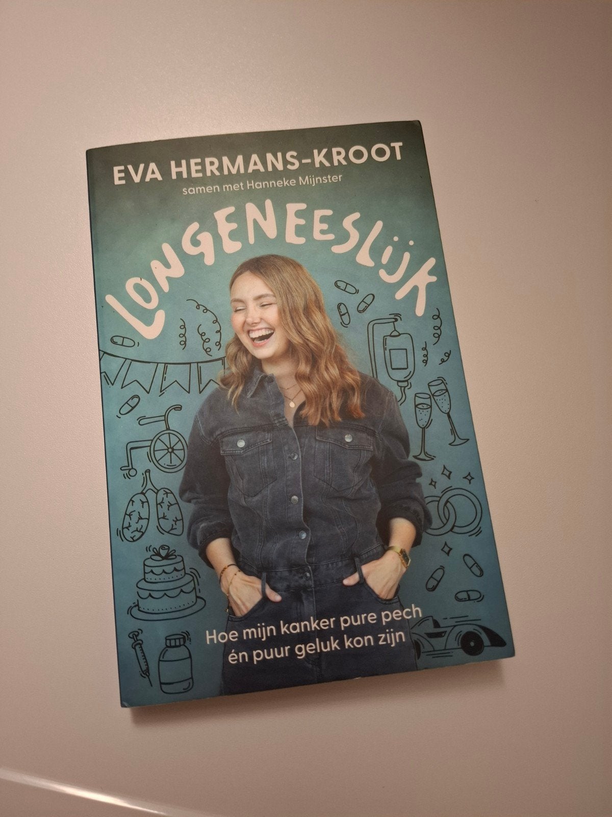 Eva Hermans-Kroot - Longeneeslijk, Ophalen of Verzenden, Zo goed als nieuw, Eva Hermans-Kroot; Hanneke Mijnster