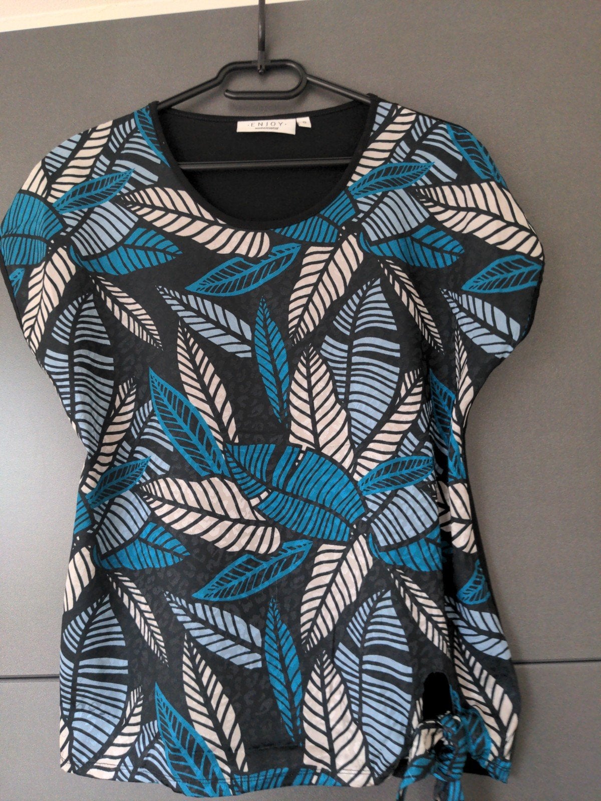 Enjoy zwart combi top maat S, Kleding | Dames, Zwart, Enjoy, Ophalen of Verzenden, Zo goed als nieuw