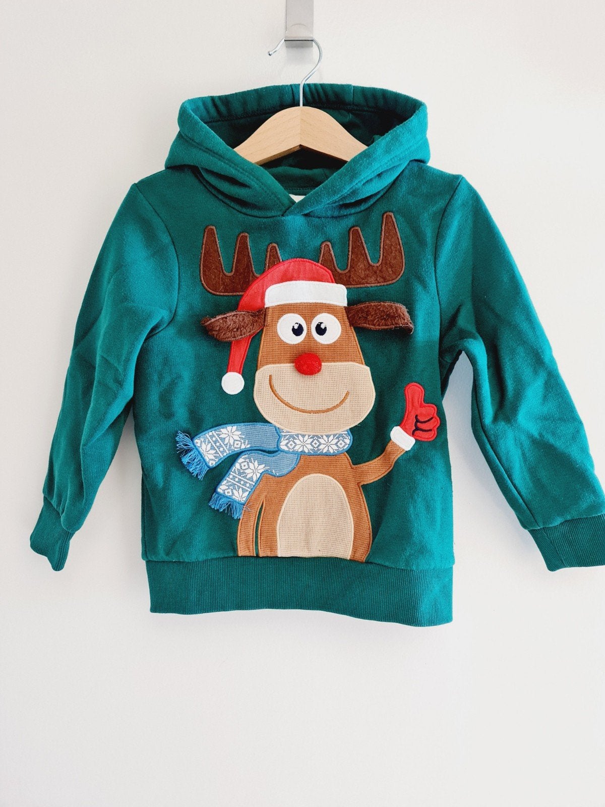 Leuke kersttrui maat 104, Kinderen en Baby's, Kinderkleding | Maat 104, C&A, Trui of Vest, Ophalen of Verzenden, Zo goed als nieuw