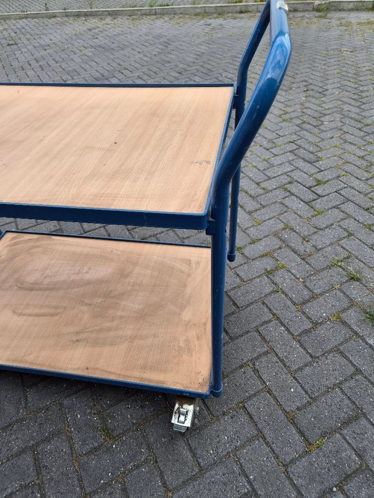 Magazijn kar / transportwagen met 2 lagen, 100 liter of meer, Ophalen, Zo goed als nieuw, Transportkar
