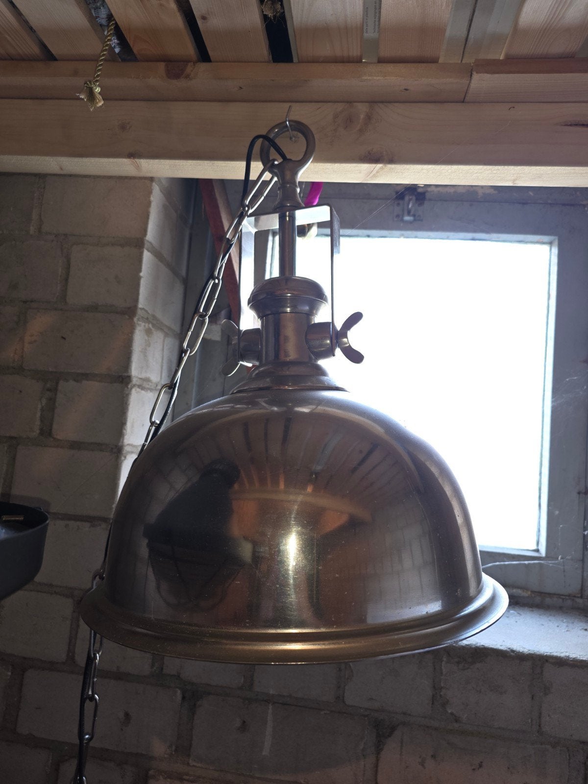 2x Light & Living hanglamp, goede staat, Huis en Inrichting, Lampen | Hanglampen, Ophalen of Verzenden, Gebruikt, Metaal, E27 (groot)
