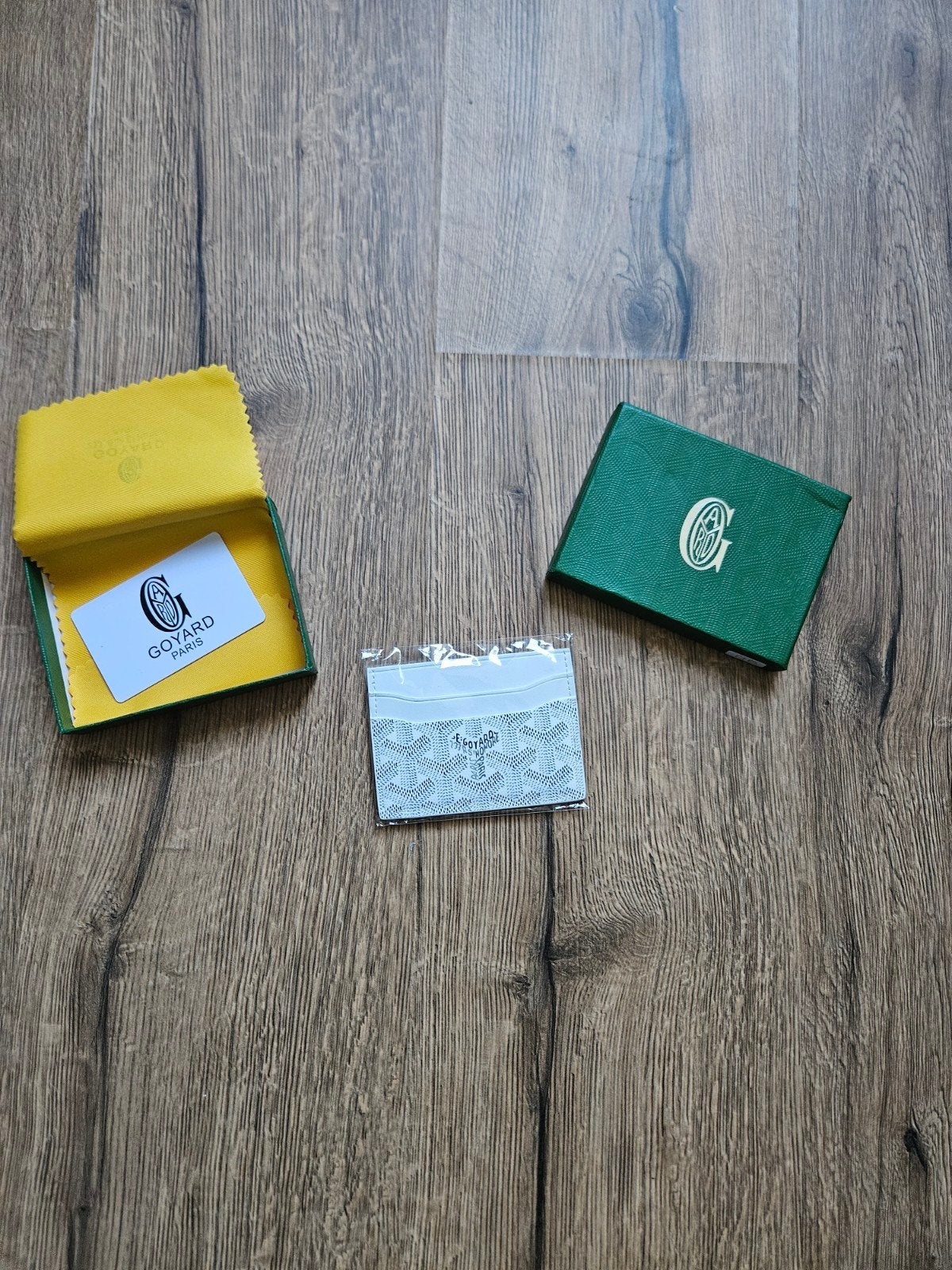 Goyard Card Holder, Ophalen of Verzenden, Nieuw, Wit, Overige merken