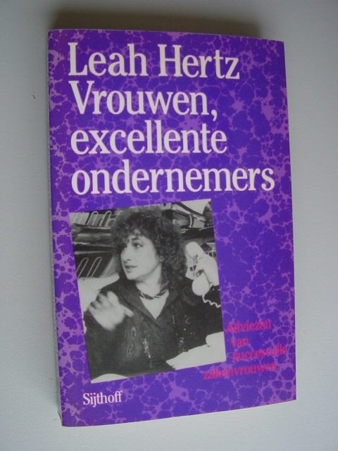 Vrouwen, excellente ondernemers, Leah Hertz, Ophalen of Verzenden, Zo goed als nieuw, Management