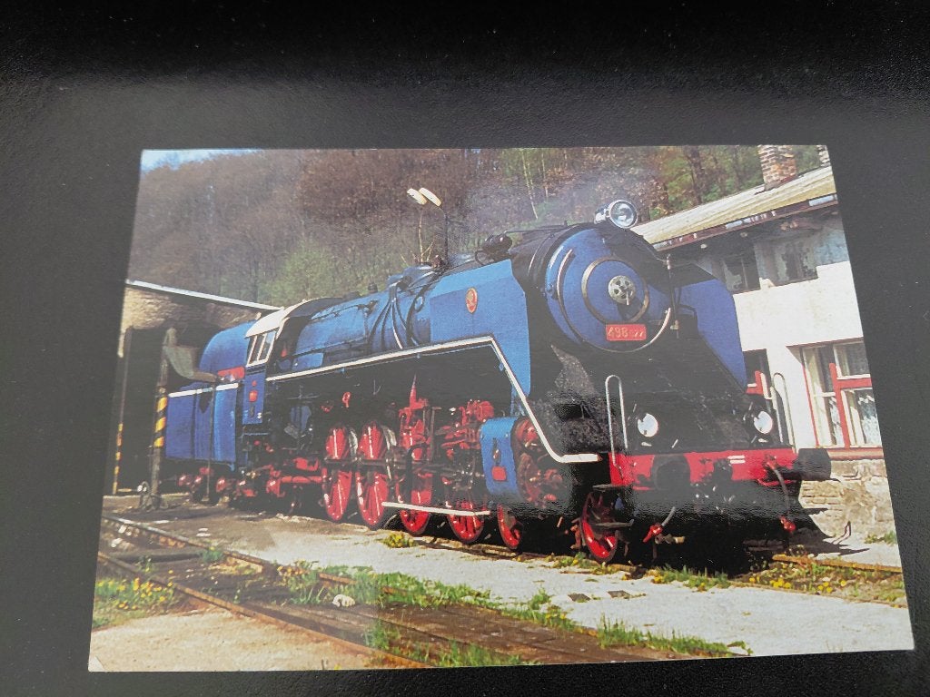 Oude Engelse / buitenlandse locomotieven, gelopen/ongelopen., Verzenden, Gebruikt, Trein, Kaart of Prent