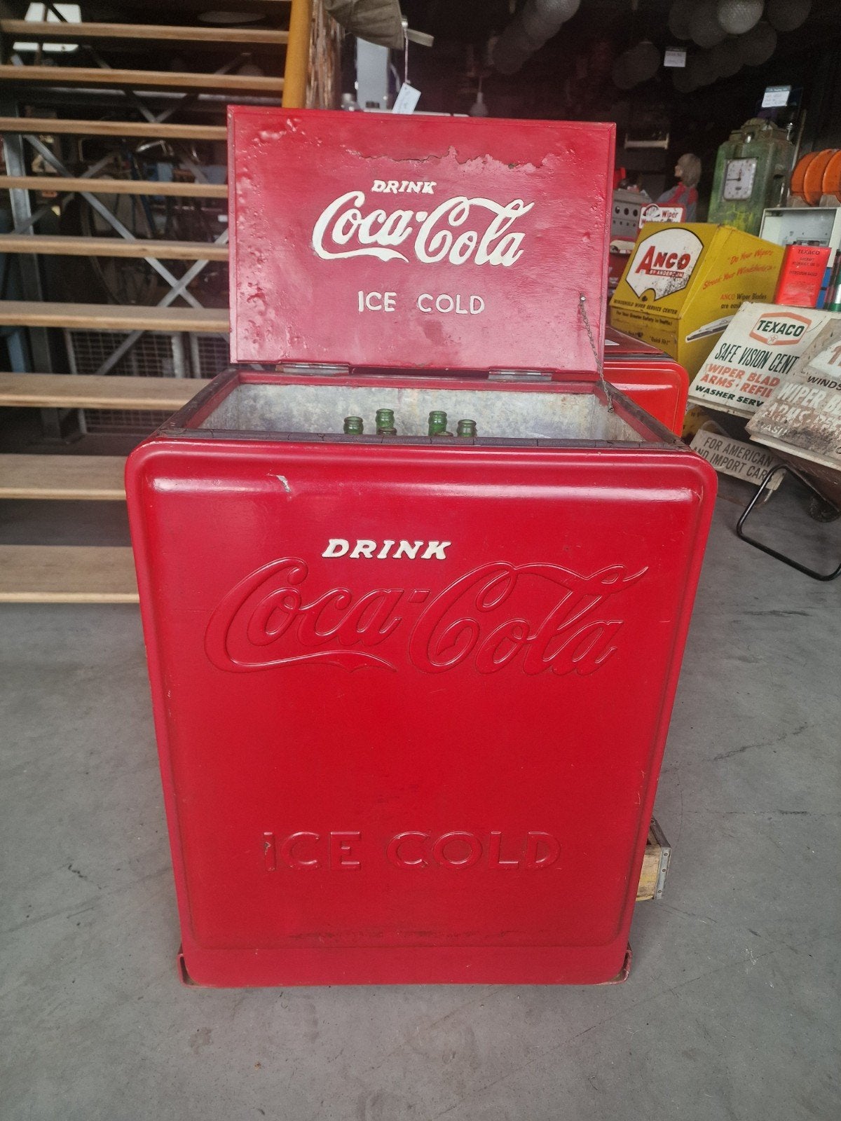 Coca-Cola westinghouse junior cooler, Ophalen, Gebruikt