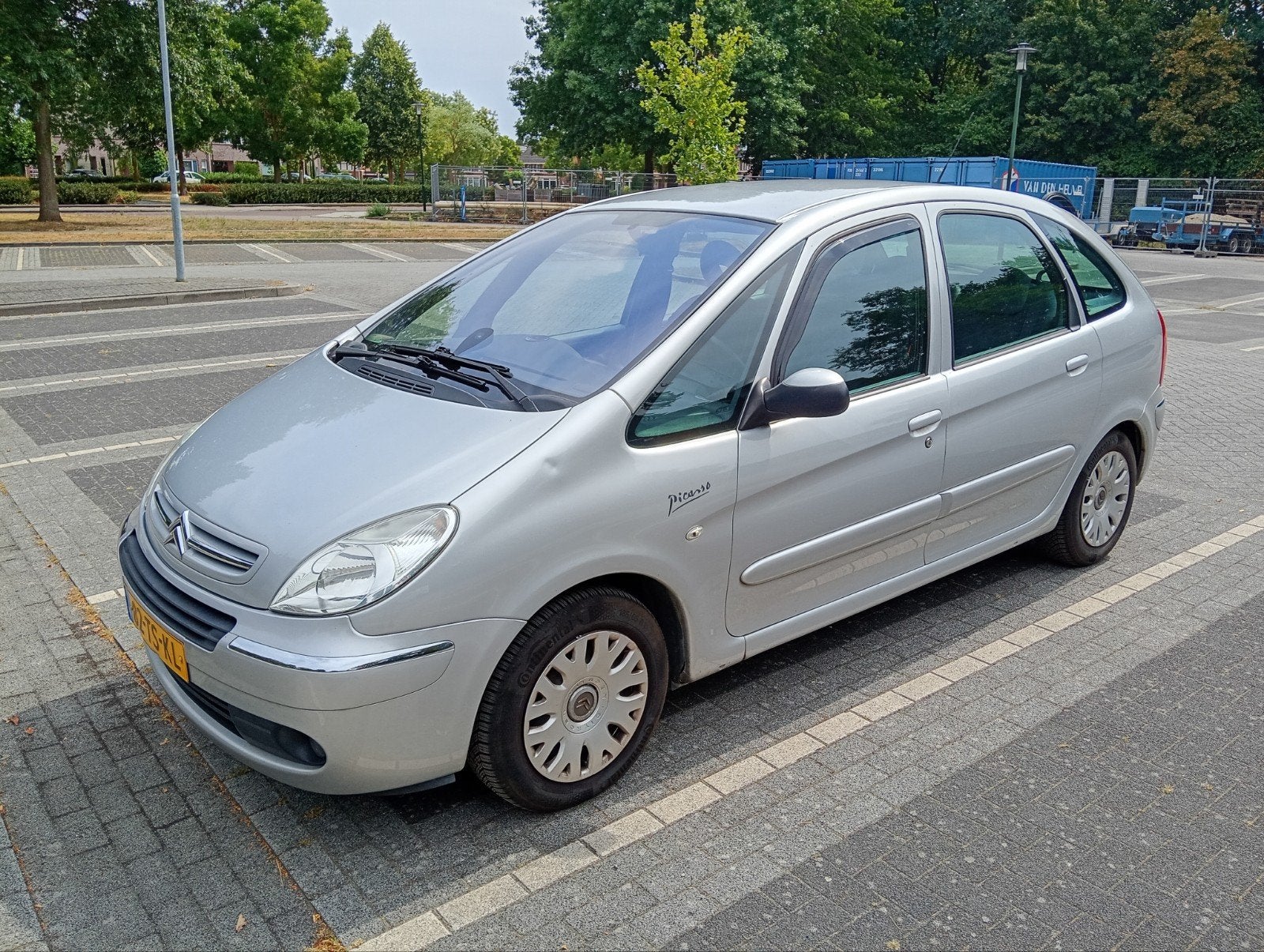 Citroën Xsara 1.6 I 16V Picasso 2007 Grijs, Auto's, Voorwielaandrijving, Xsara, 4 cilinders, 1200 kg