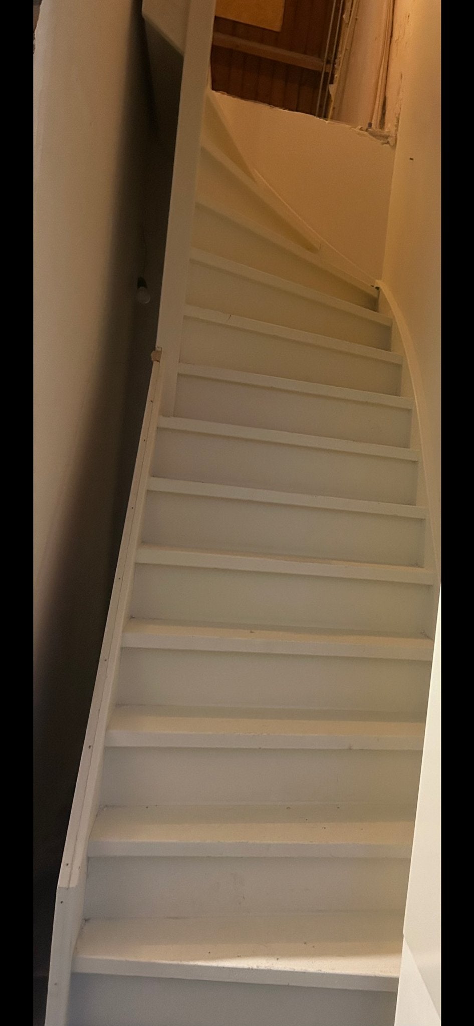 Trap met leuning, Doe-het-zelf en Verbouw, Ophalen, Zo goed als nieuw, Trap, 2 tot 4 meter