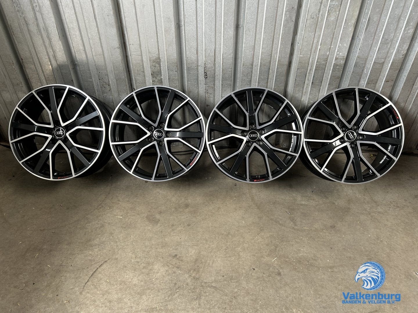 Originele Audi Q5 SQ5 80A Audi Sport 20 inch zwarte velgen 5, Auto-onderdelen, Banden en Velgen, Gebruikt, Velg(en), -, -