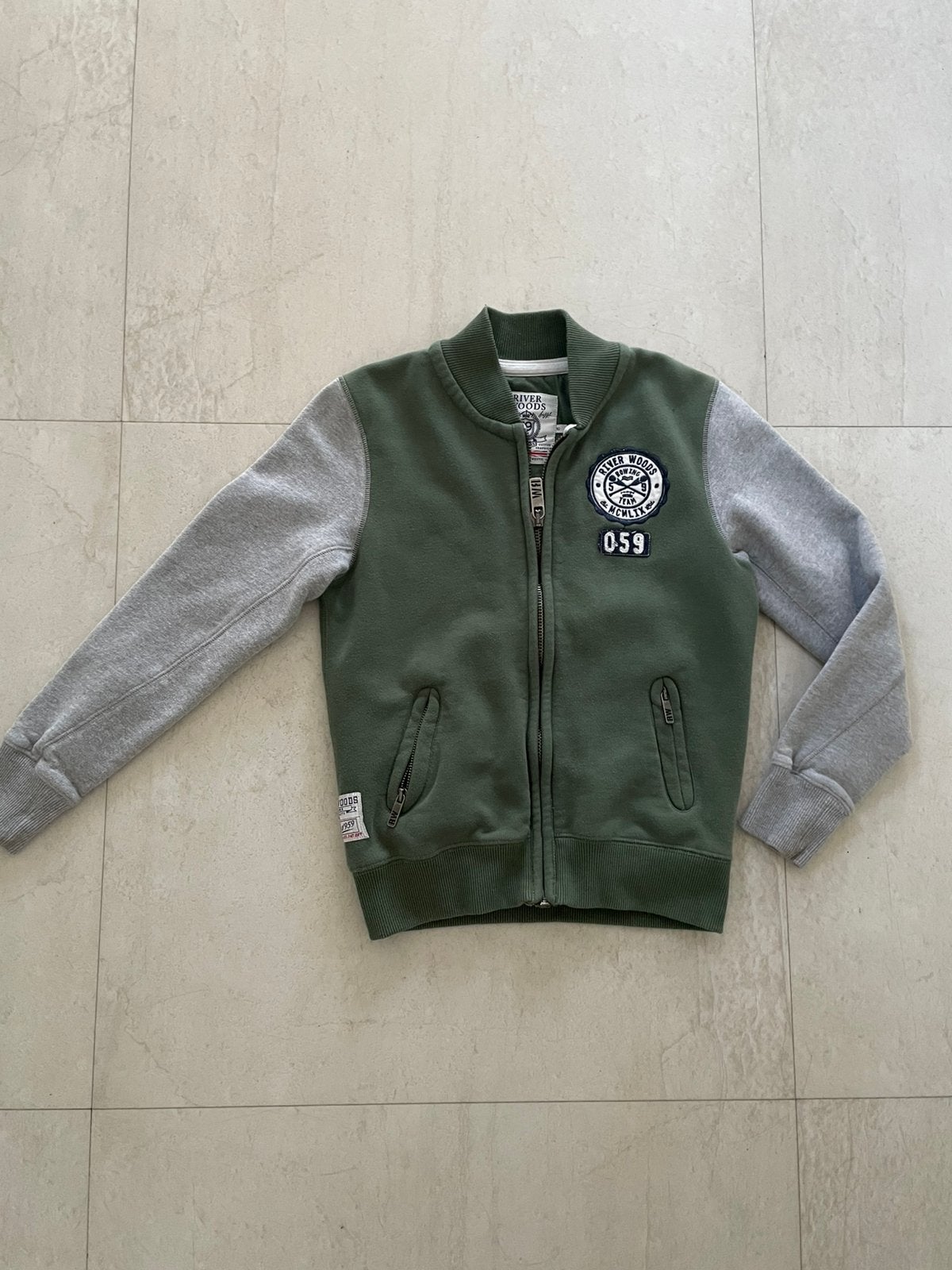 Riverwoods vest/jas maat 140, Verzenden, Zo goed als nieuw, Jongen, Jas
