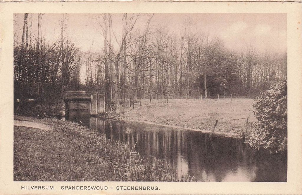 702-231-035 Hilversum Spanderswoud Steenenbrug, Verzenden, Voor 1920, Noord-Holland