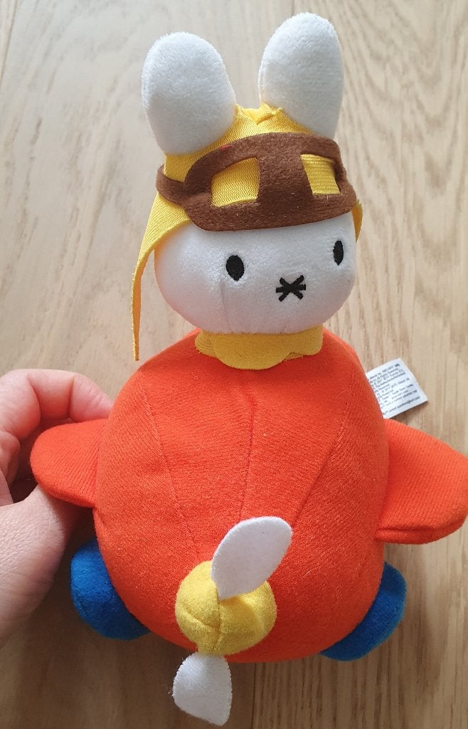 Ninjtje pilot in vliegtuig die spreekt, Kinderen en Baby's, Interactief, Overige merken, Konijn, Nijntje