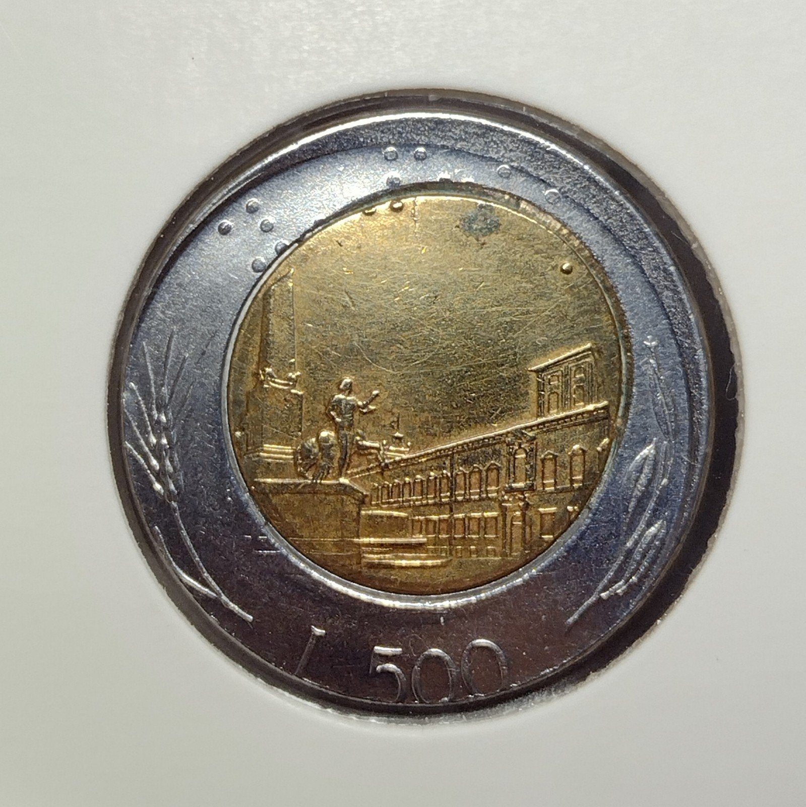 Dubbele MISSLAG! - 500 Lire - Italië, Ophalen of Verzenden, Italië, Losse munt