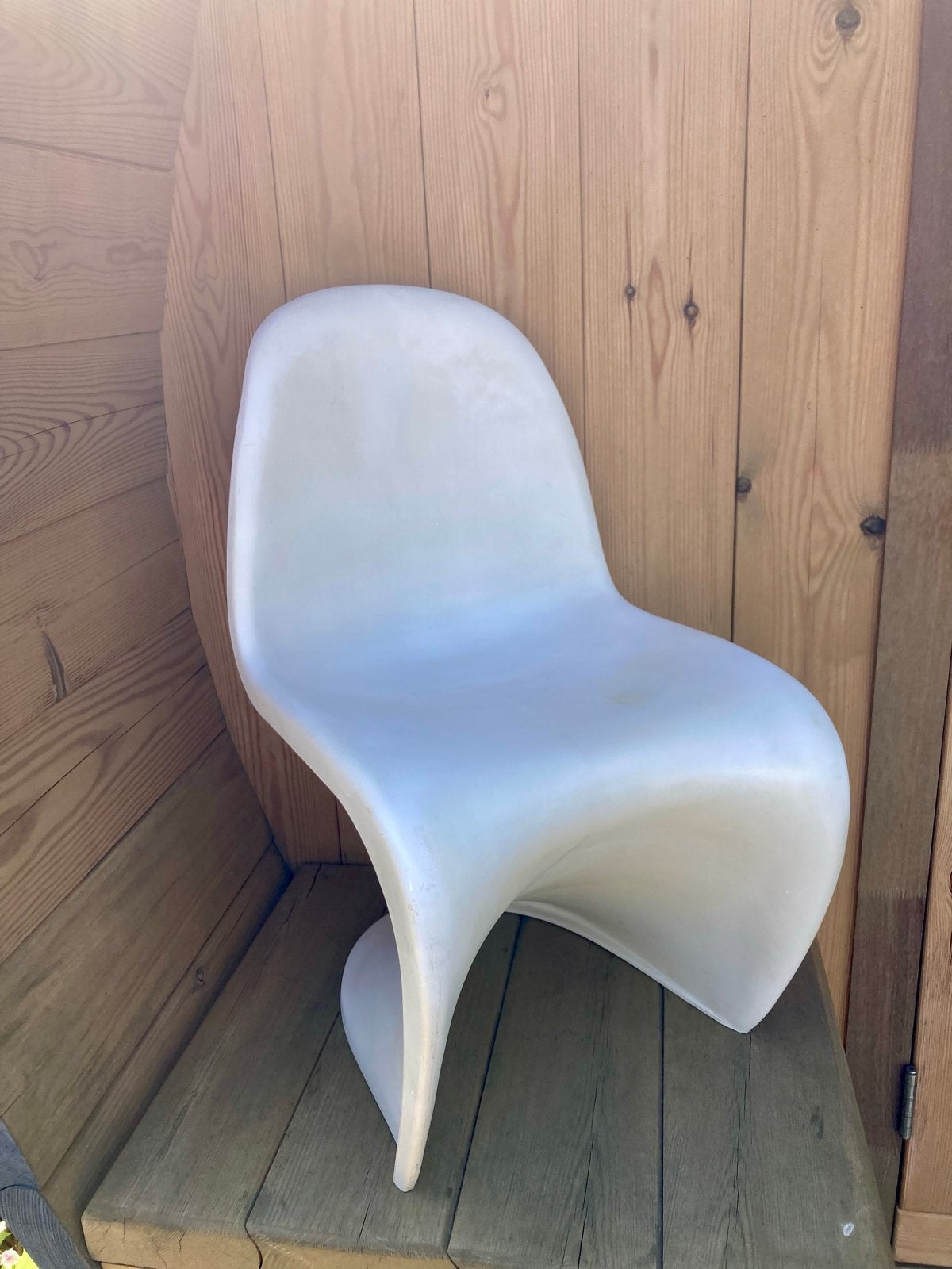 Vitra Panton Junior stoel - Wit replica, Kunststof, Wit, Ophalen of Verzenden, Zo goed als nieuw