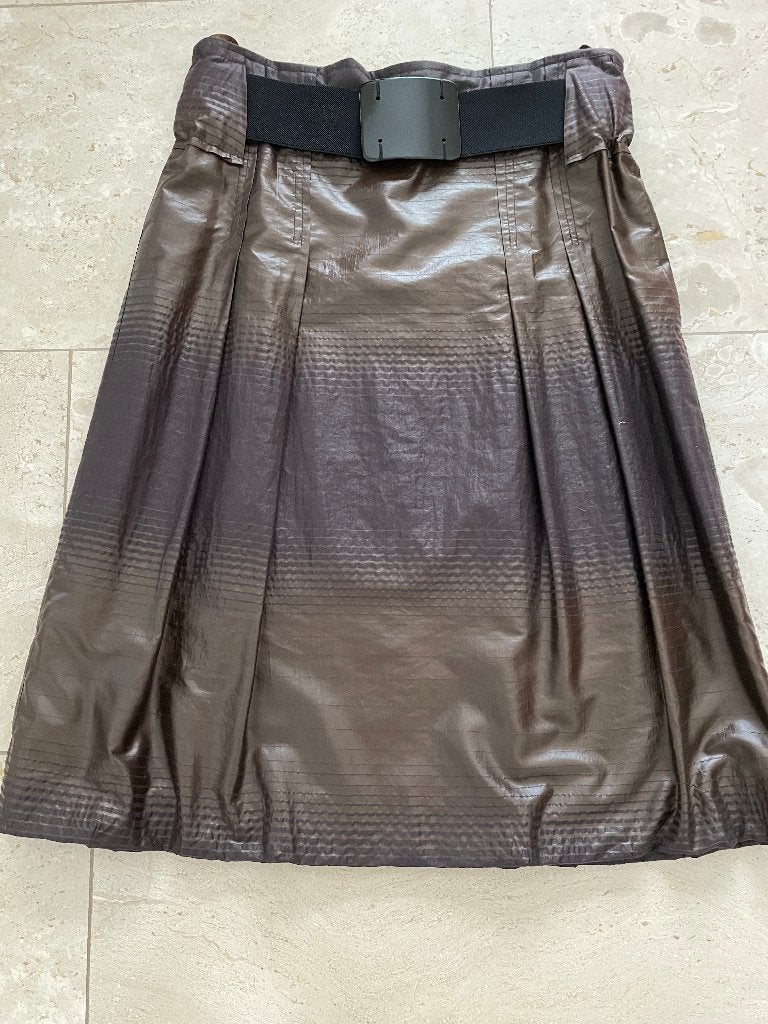 BIBA by Escada: z.g.a.n. rokje met ceintuur maat S, Overige kleuren, Verzenden, Zo goed als nieuw, Maat 36 (S)