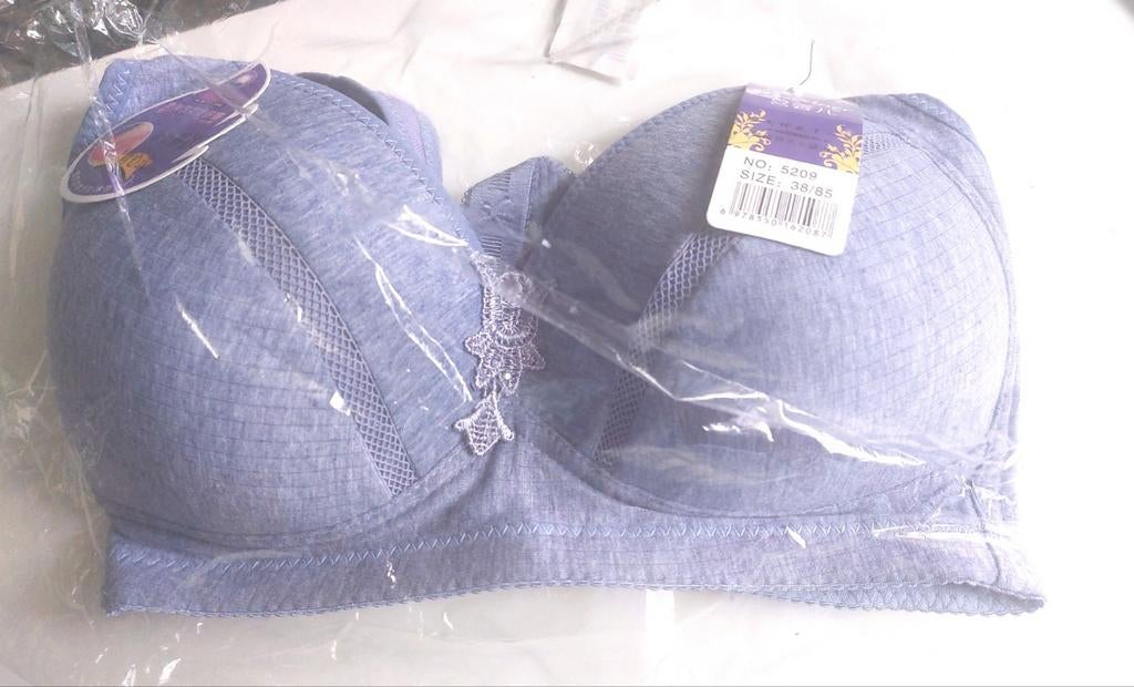 NIEUW  85c blauwpaarse Bh met verstelbare bandjes korting, Ophalen of Verzenden, Zwart, BH