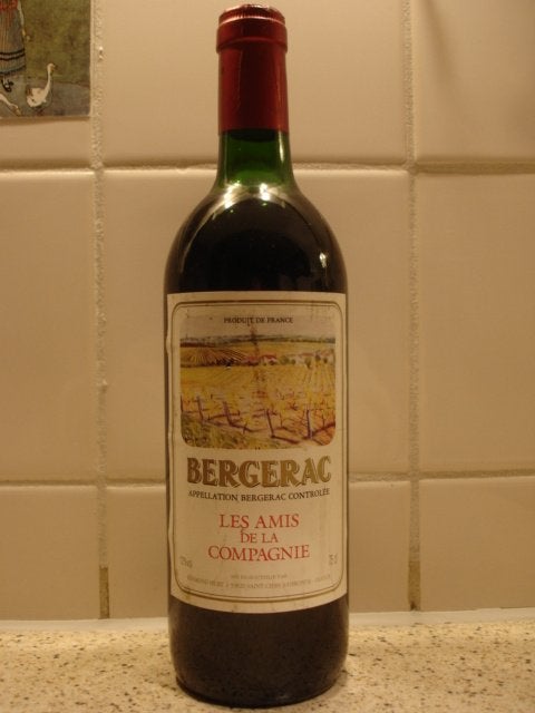 Les Amis De La Compagnie, Saint Ciers s/Gironde, Bergerac, Ophalen, Frankrijk, Zo goed als nieuw, Rode wijn