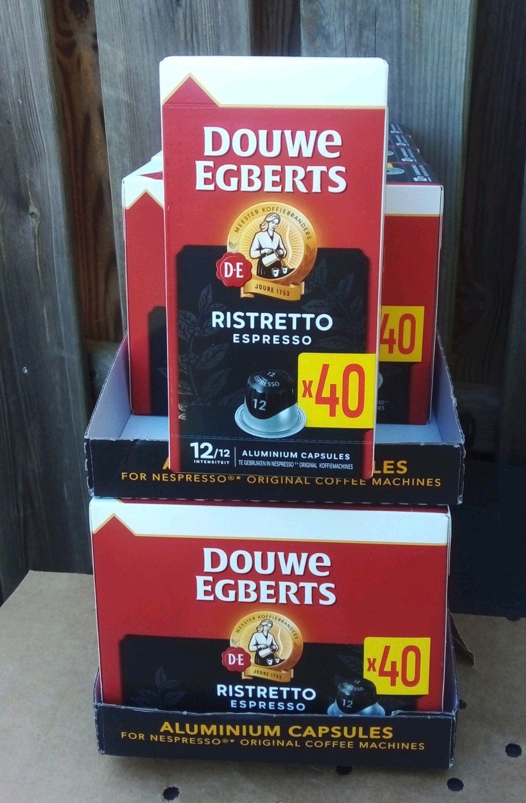 Douwe Egberts Espresso Ristretto cups, Verzenden