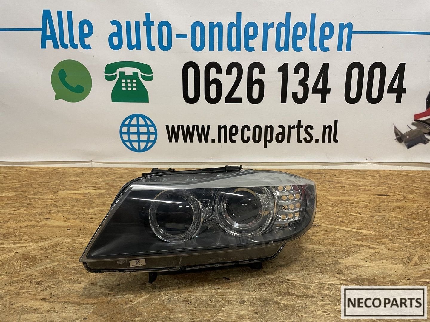 BMW 3 SERIE E90 E91 LCI FACELIFT XENON KOPLAMP 7240247, Auto-onderdelen, Gebruikt, -, -, Ophalen of Verzenden