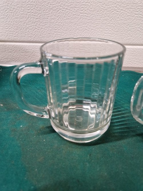 theeglazen ribbel vintage, Verzamelen, Glas en Borrelglaasjes, Ophalen of Verzenden, 'T Olde Gre-j, Info@toldegrej.nl, Endepoelstraat 20f Didam