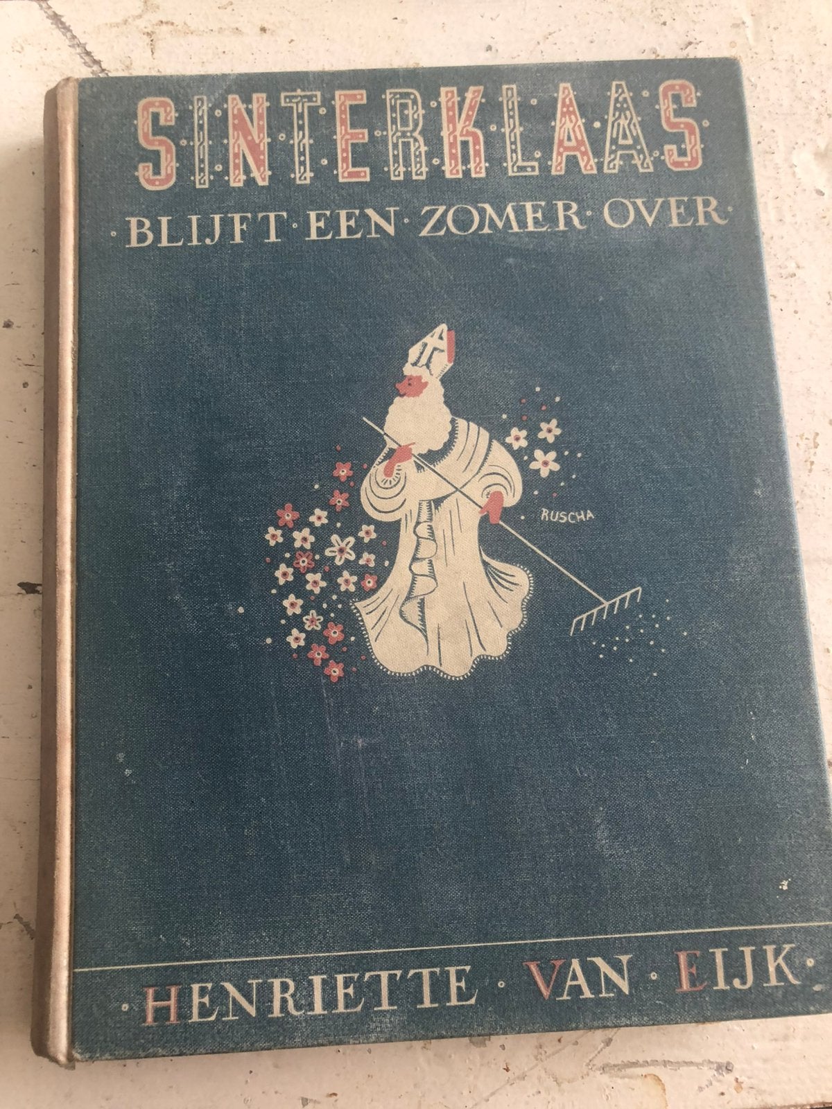 Oud Sinterklaas boek 1940, Antiek en Kunst, Ophalen of Verzenden