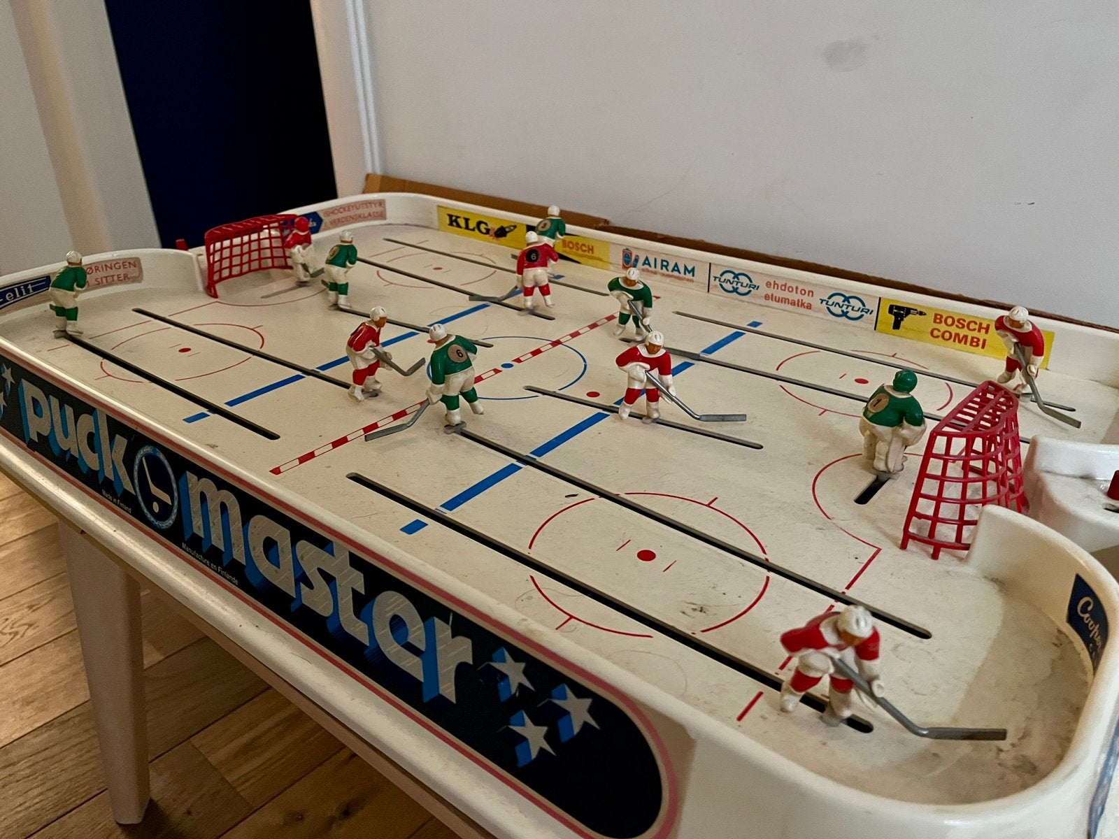 Vintage ijshockeyspel - compleet en werkend, Ophalen, Gebruikt
