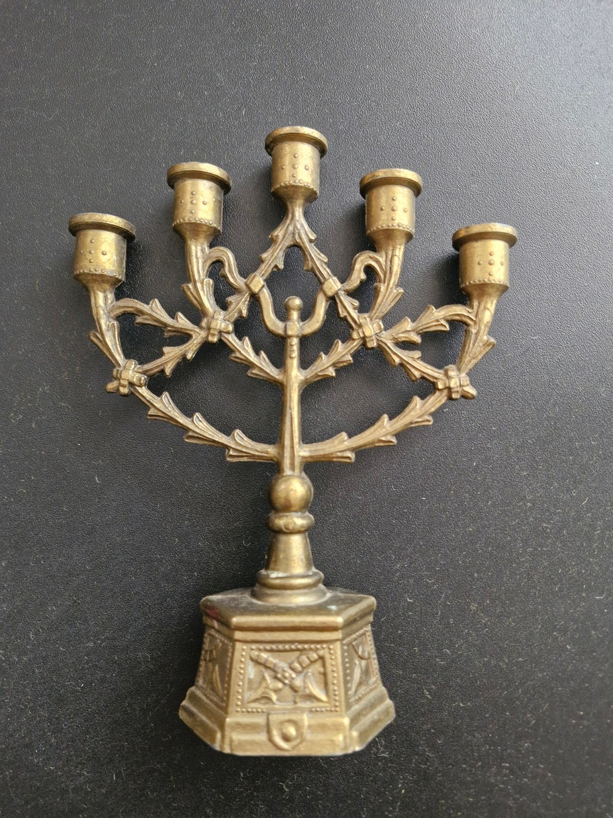 Kandelaar 5 armen, Antiek en Kunst, Verzenden, Koper of Brons