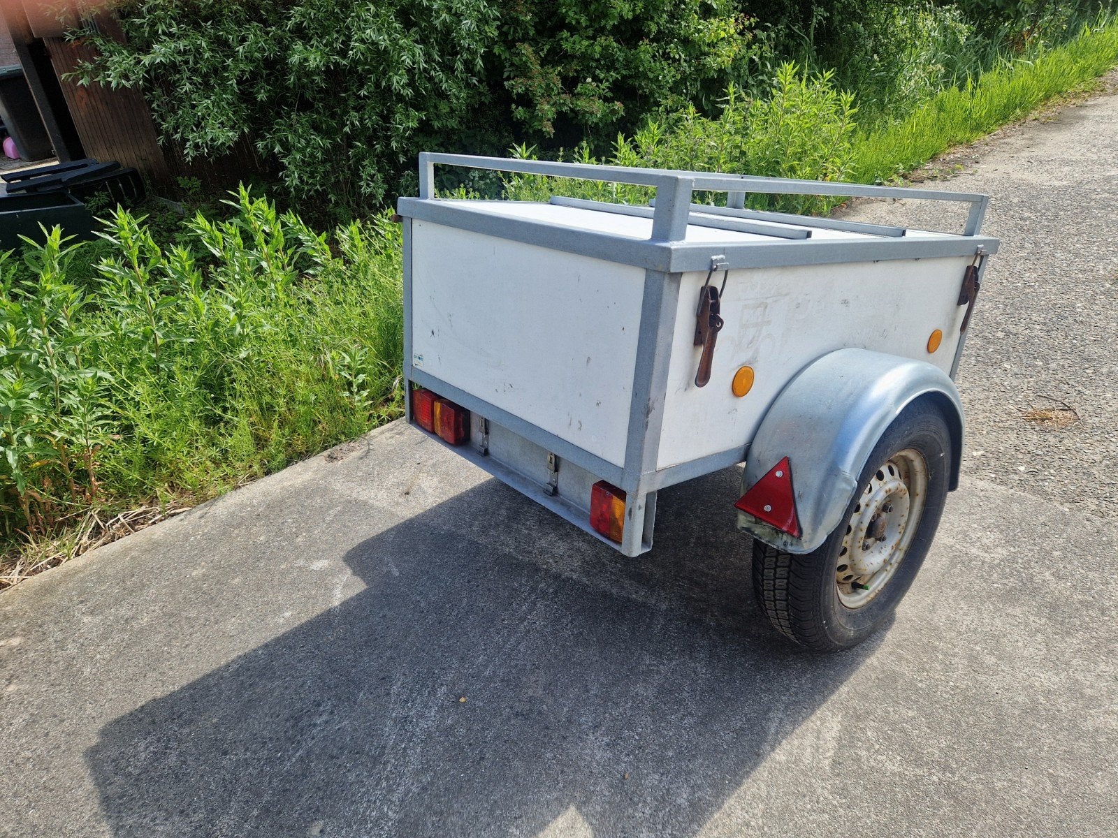 Rieske bagagewagen 130CM in goede staat, Auto diversen, Aanhangers en Bagagewagens, Ophalen