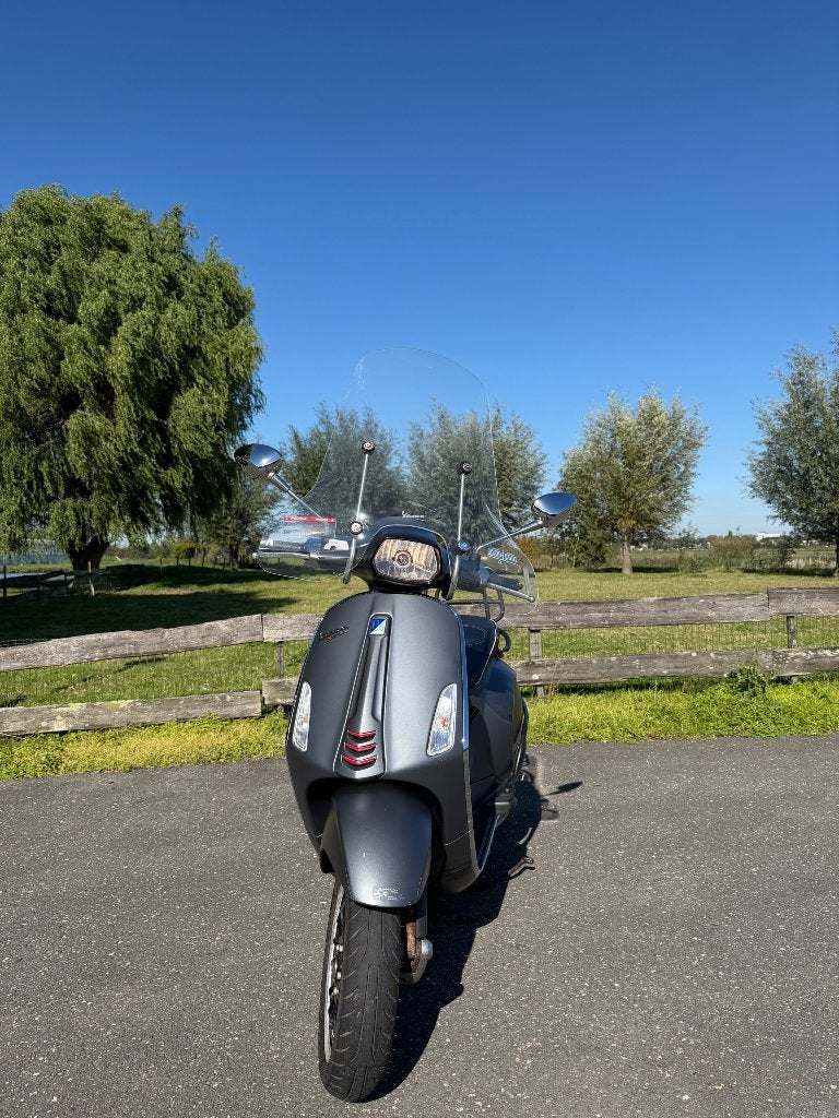Vespa sprint 4T 2016 mat grijs snor, Ophalen, Gebruikt, Vespa S, Benzine