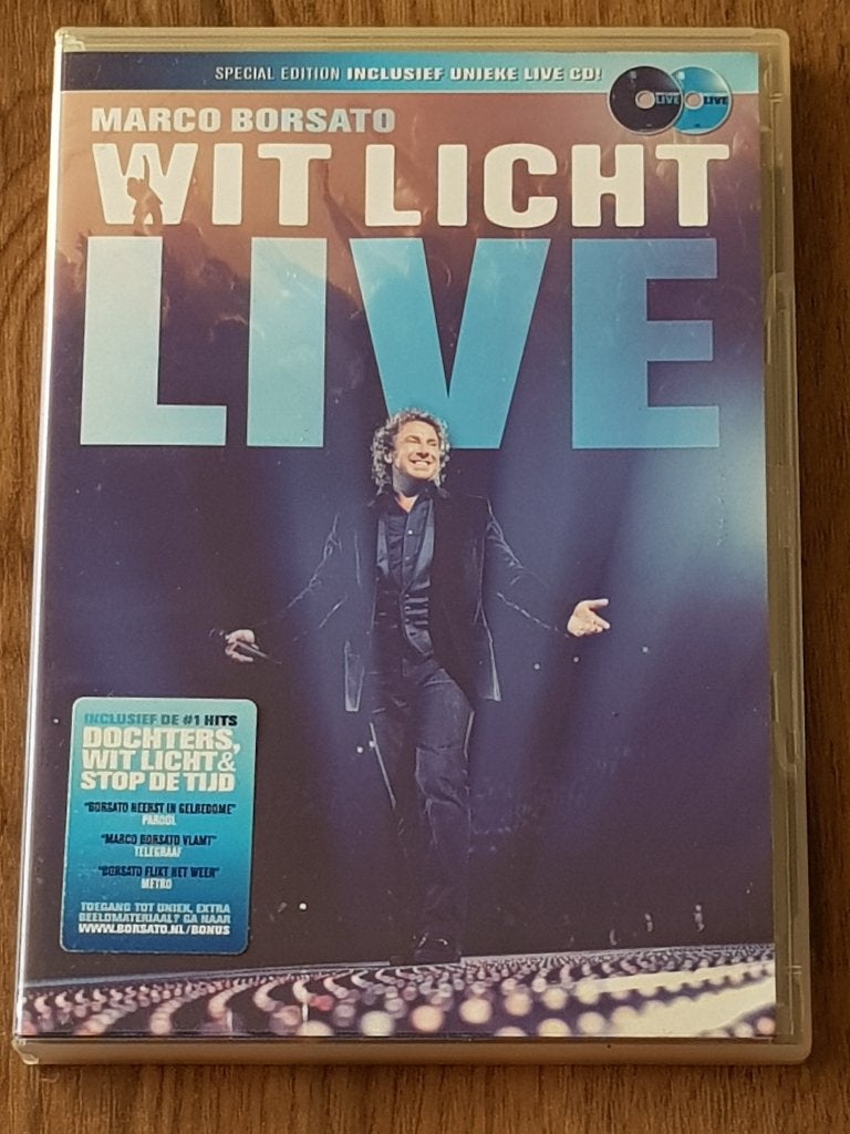 marco borsato , wit licht live, Alle leeftijden, Ophalen of Verzenden, Zo goed als nieuw