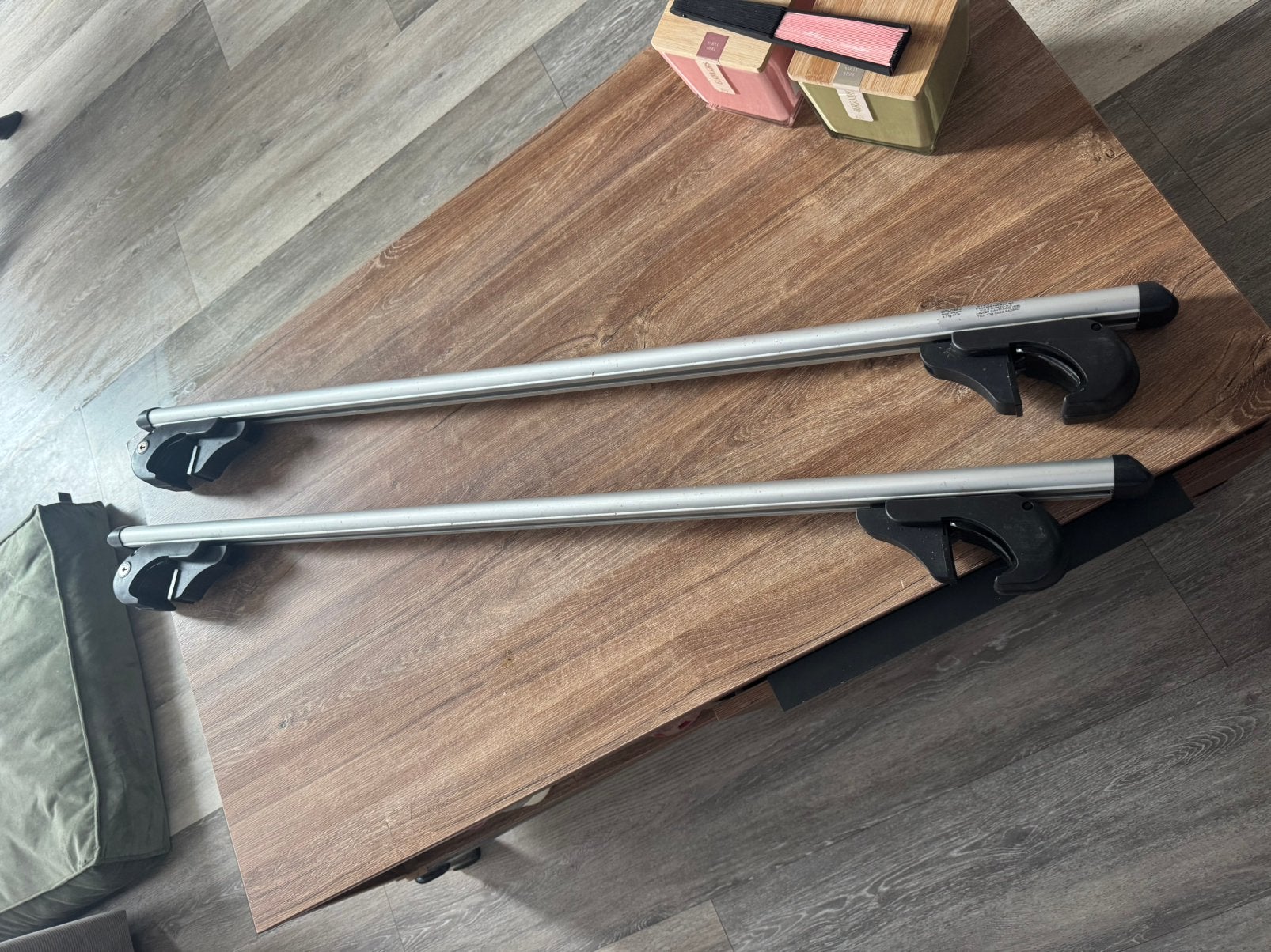 Dakdragers Menabo Brio voor auto's met imperial (Golf 7), Ophalen, Gebruikt