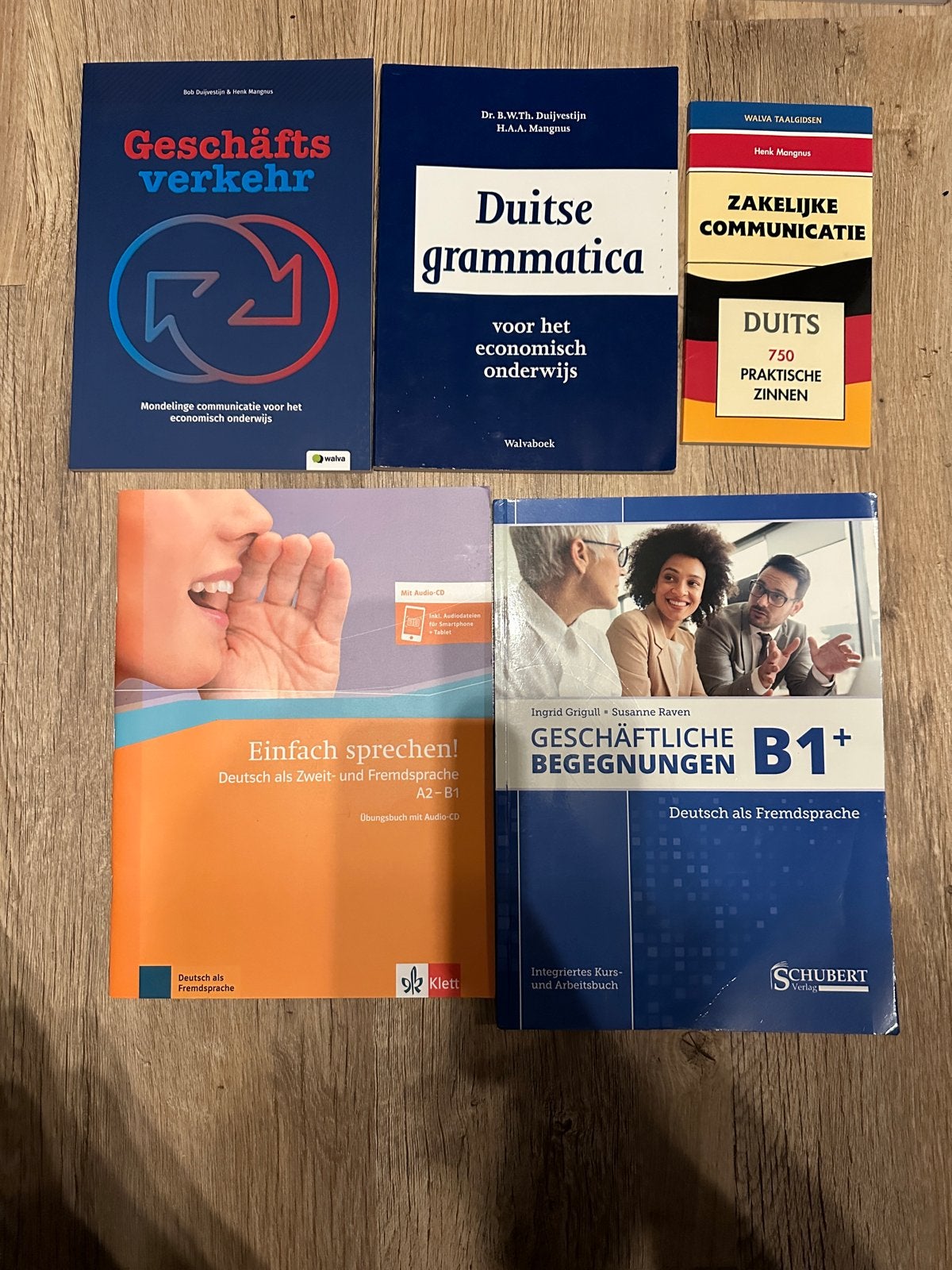 Duitse boeken HBO Business opleiding - Compleet pakket, Boeken, Ophalen of Verzenden, Gelezen, Non-fictie