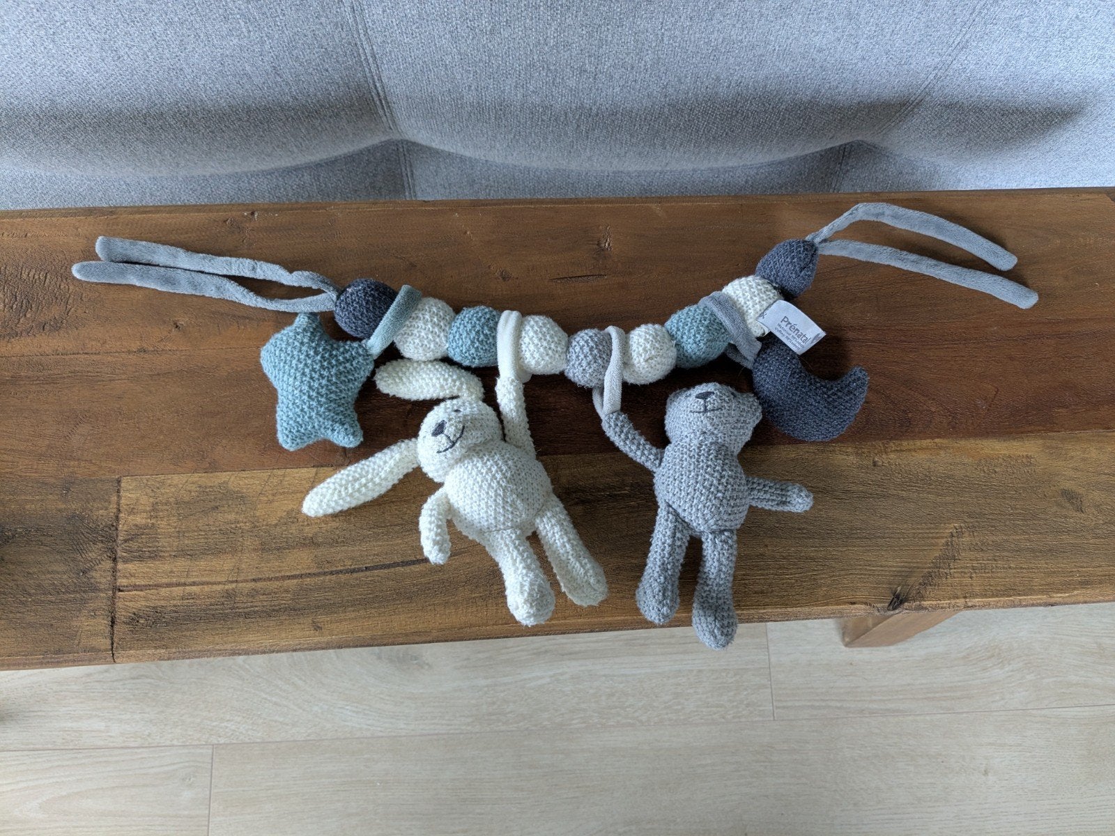 Prenatal kinderwagen mobiel konijn beer, Ophalen of Verzenden, Zo goed als nieuw, Prenatal