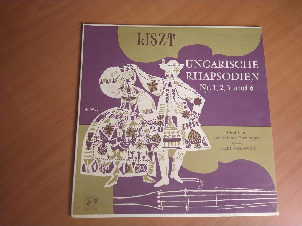 LP Liszt - Ungarische Rhapsodien Nr. 1, 2, 3 und 6, Cd's en Dvd's, Vinyl | Klassiek, Gebruikt, Overige typen, Ophalen of Verzenden