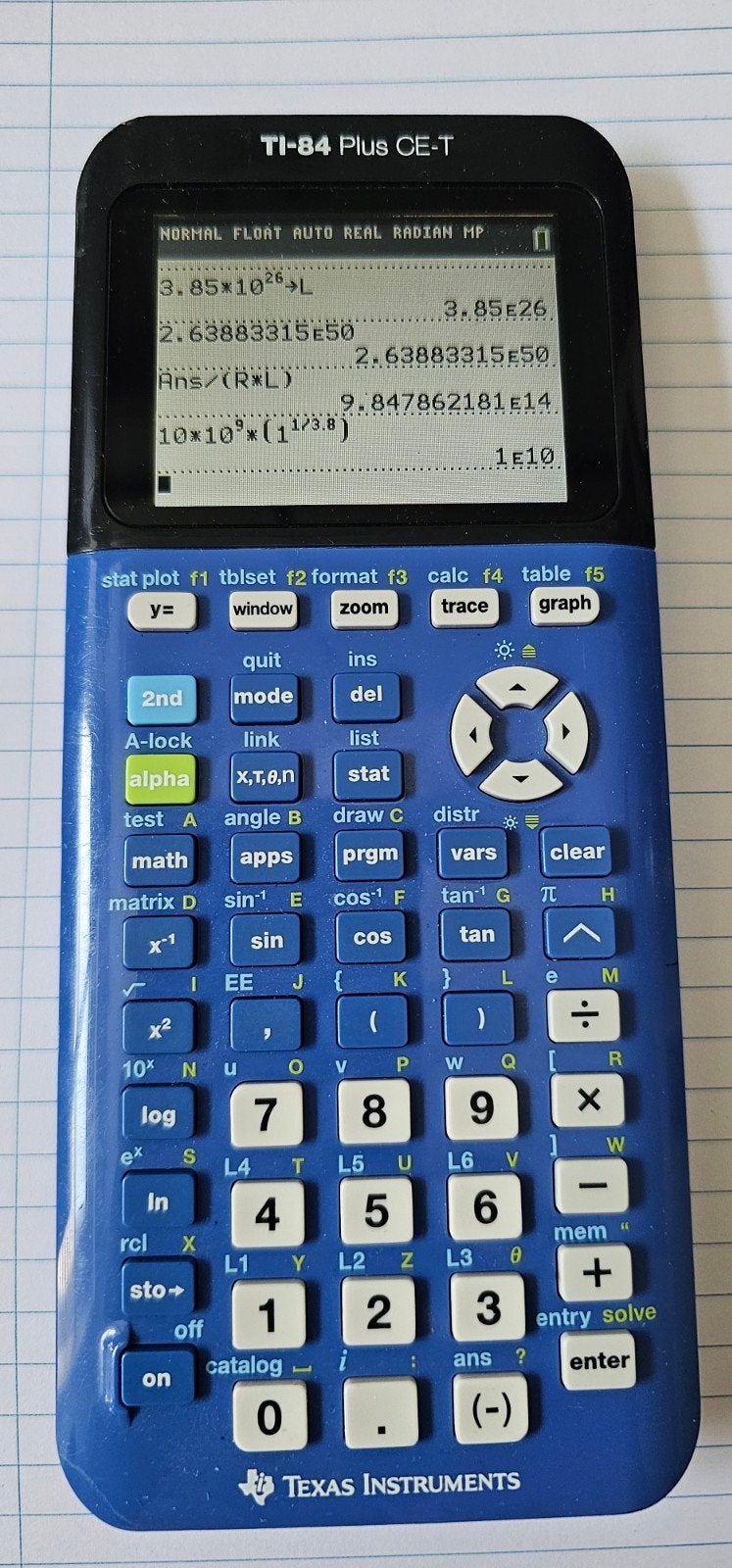 Texas Instruments TI-84 plus (+) CE-T rekenmachine, Ophalen of Verzenden