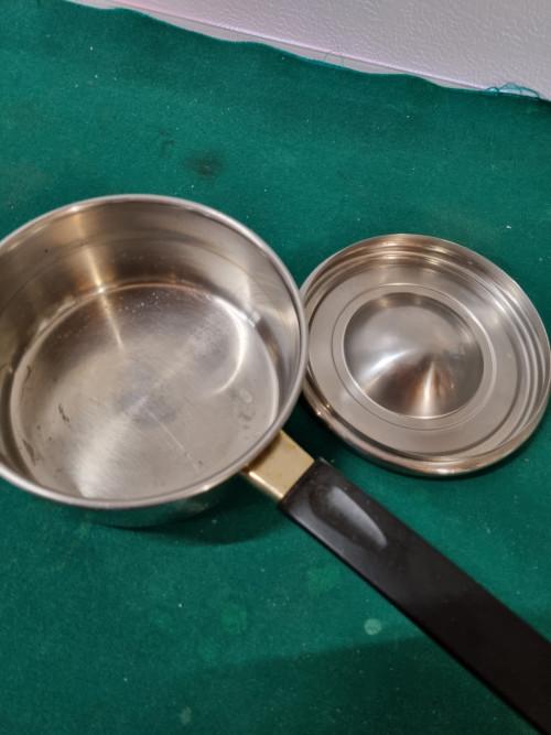 Steelpan met deksel 18/10, Huis en Inrichting, Keuken | Potten en Pannen, Ophalen of Verzenden, 'T Olde Gre-j, Info@toldegrej.nl