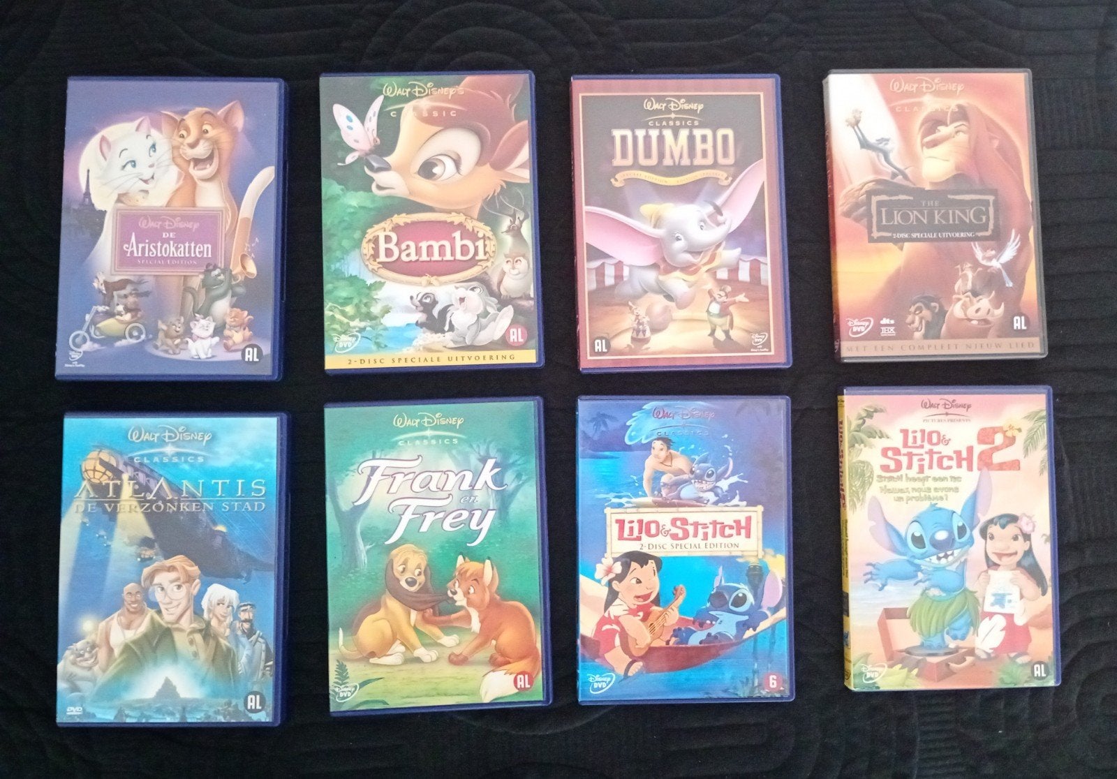 Diverse Disney Classics, Cd's en Dvd's, Gebruikt, Tekenfilm, Nederlands, Ophalen of Verzenden