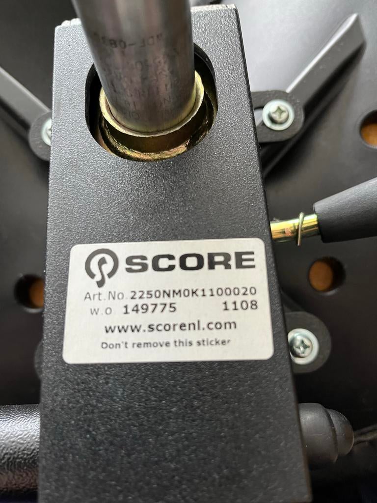 Score zadelkruk - Ergonomisch en in goede staat, Zwart, Ophalen of Verzenden, Zo goed als nieuw, Bureaukruk