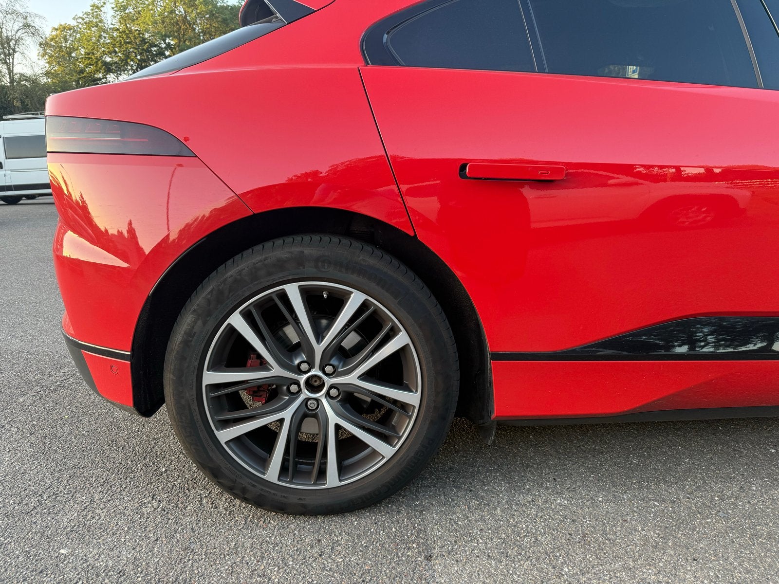 Jaguar velgen met banden - 245/50 R20, Ophalen, Banden en Velgen, Personenwagen, 20 inch