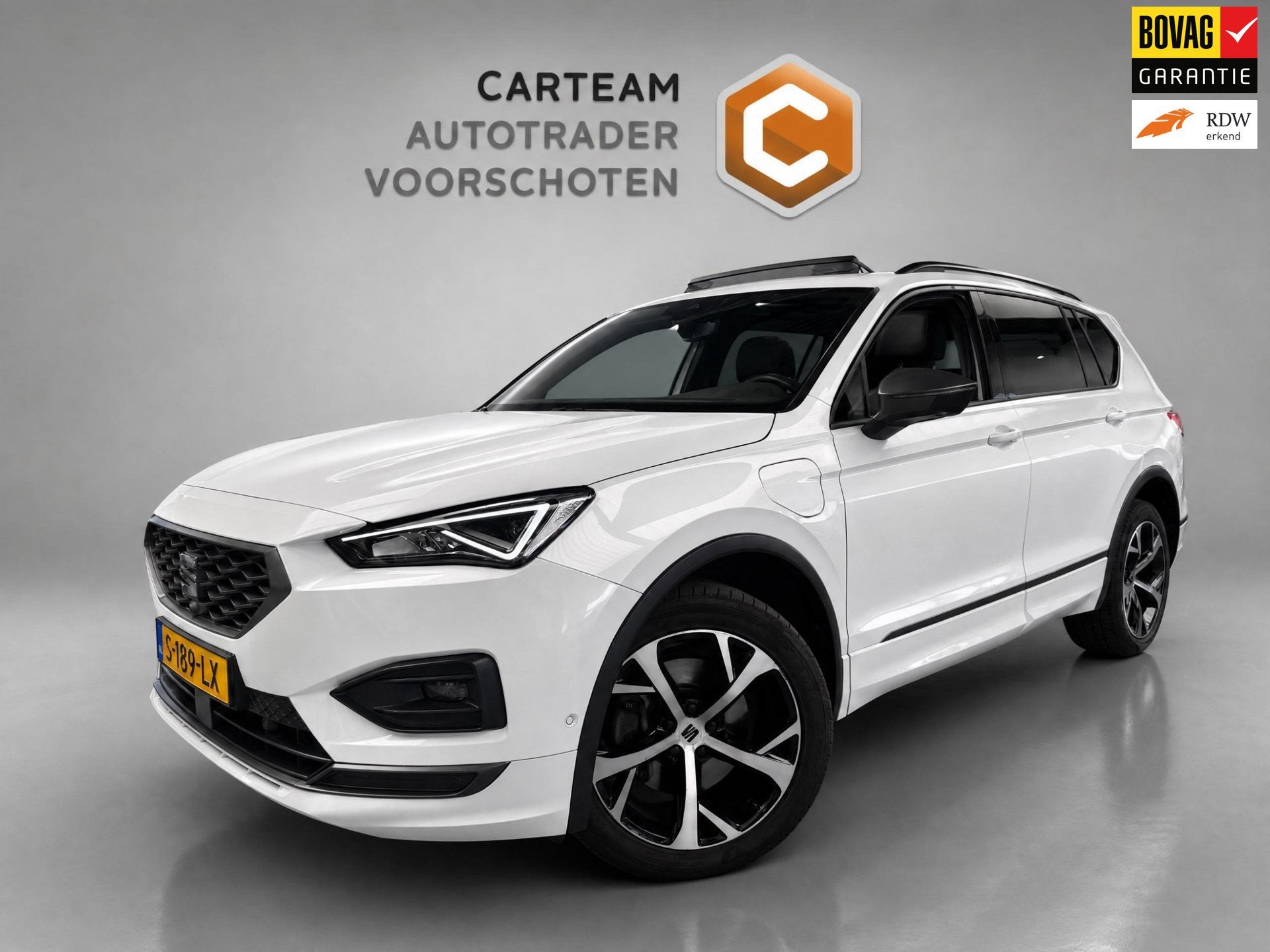 Seat Tarraco 1.4 TSI e-Hybrid PHEV FR Business Intense |Pano, 4 cilinders, 150 pk, Wit, Hybride Elektrisch/Benzine