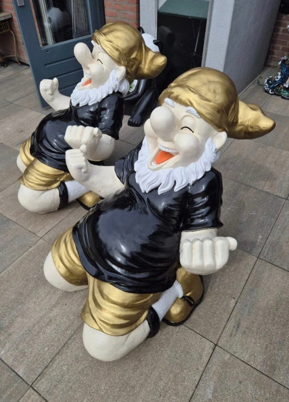 Tuinbeeld, Tuin en Terras, Tuinbeelden, Ophalen, Zo goed als nieuw, Kunststof, Tuinkabouter