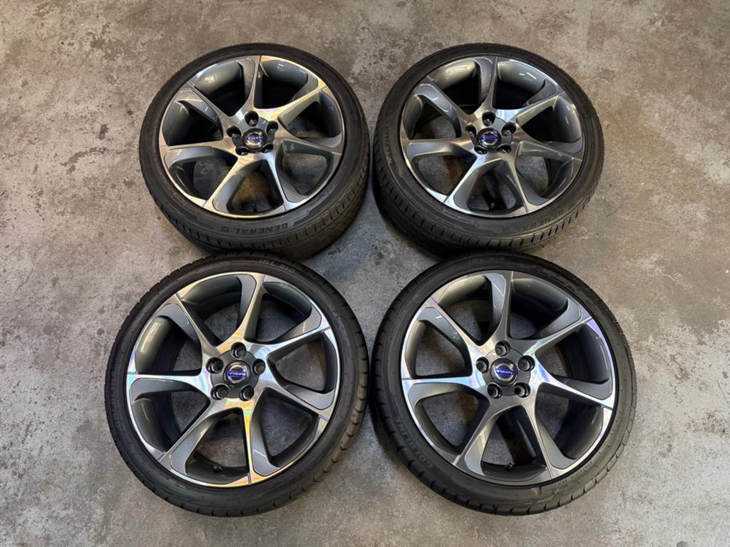 ✅ 18 inch Volvo Portunus Velgen 5x108 C30 V40 V50 S60 V70 R, Auto-onderdelen, Banden en Velgen, 18 inch, Gebruikt, Banden en Velgen