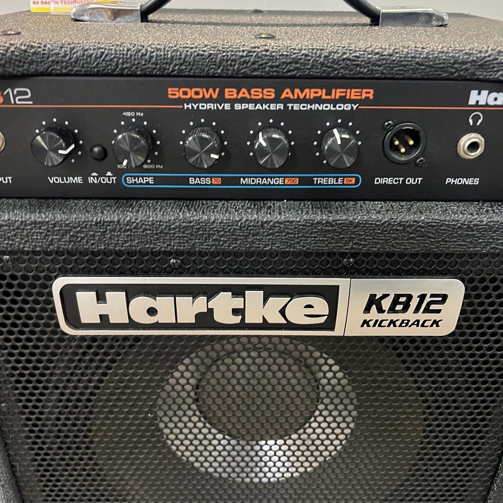 Hartke KB 12 Kickback | 500 watt | Gitaarversterker | 408672, Muziek en Instrumenten, Ophalen of Verzenden, Gebruikt, Gitaar, 100 watt of meer