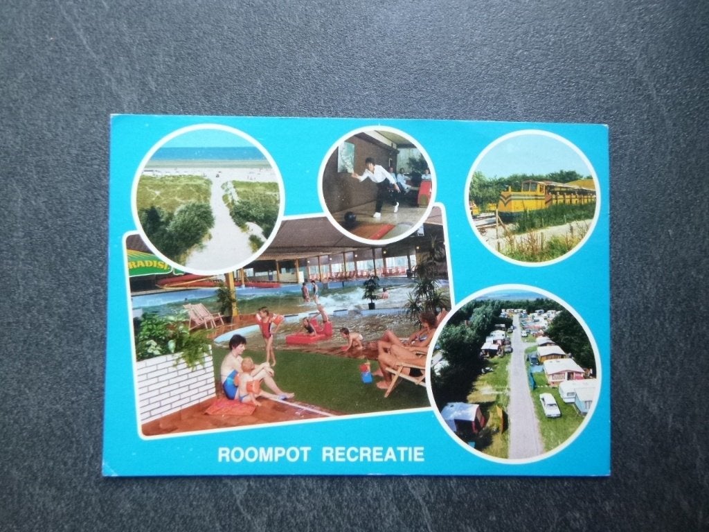 Kamperland, roompot recr. /zwembad/panorama 1984, Verzenden, 1980 tot heden, Gelopen, Noord-Brabant