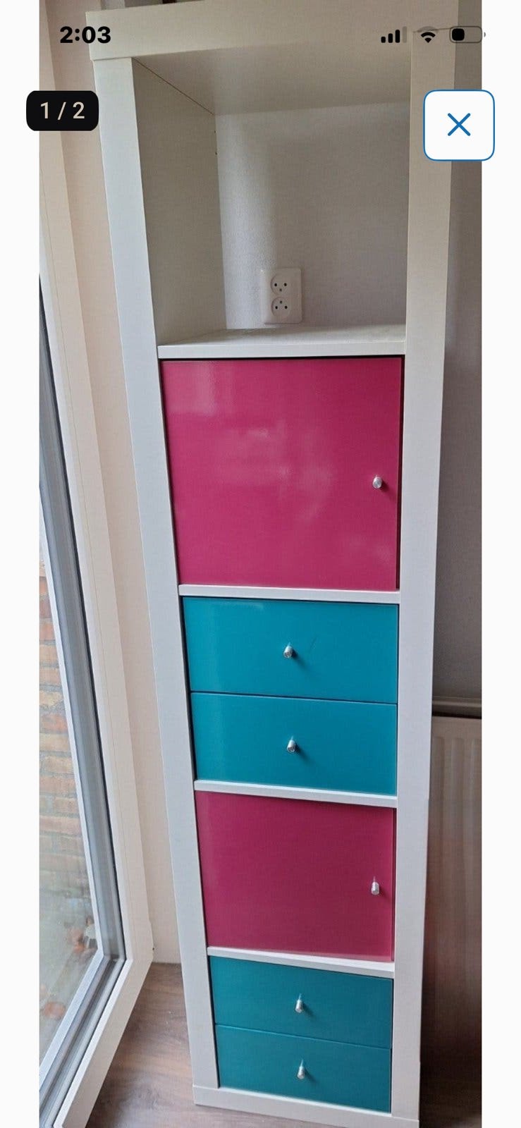 IKEA Kallax inzetten alleen de accessoires, GEEN KAST, Ophalen of Verzenden, Zo goed als nieuw