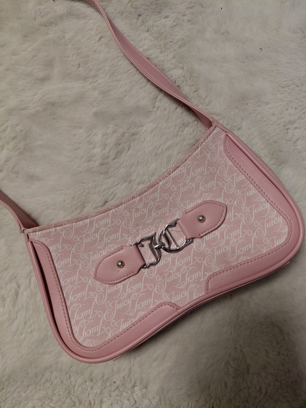 Juicy Couture tasje roze, Sieraden, Tassen en Uiterlijk, Ophalen of Verzenden, Zo goed als nieuw, Roze, Schoudertasje